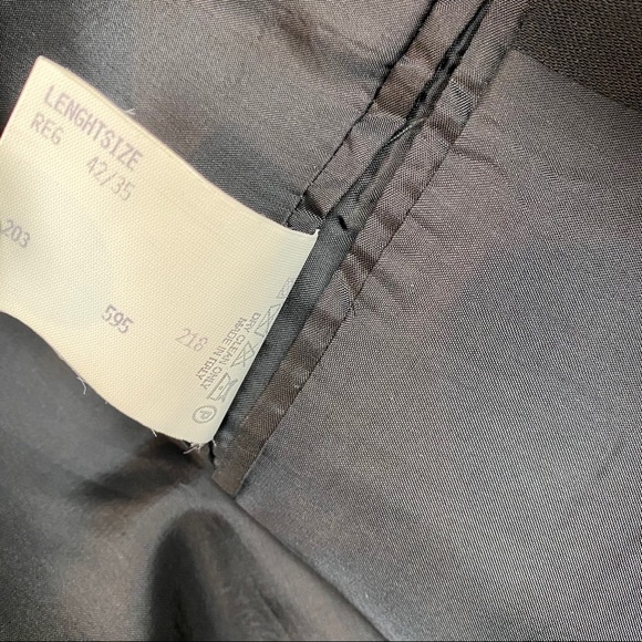 Donna Karan Mens Wool Blazer Sport Coat 42 - Picture 7 of 10
